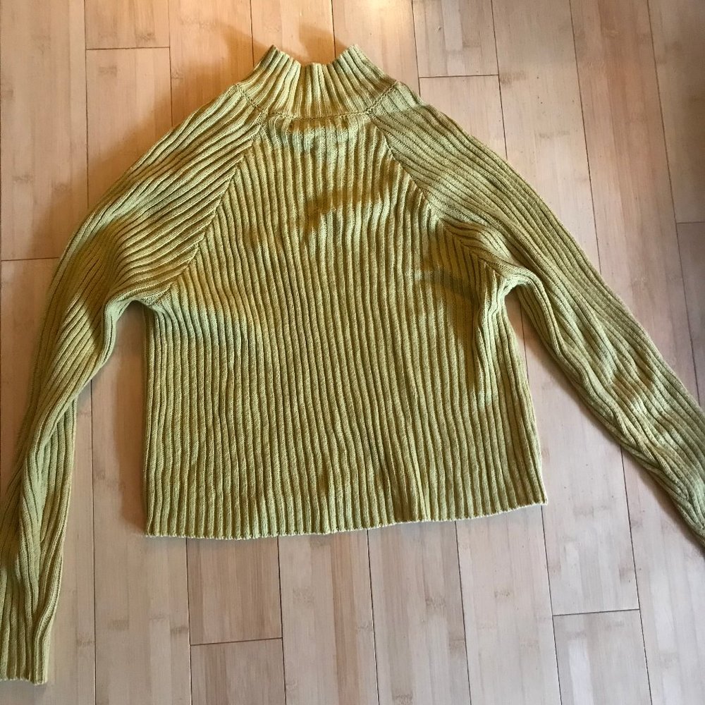 Mustard Turtleneck